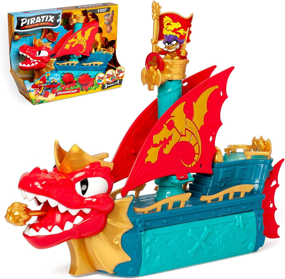 Super Things Piratix Dragon Ship