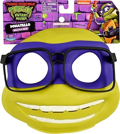 Teenage Mutant Ninja Turtle Mutant Mayhem Donatello Roleplay Mask