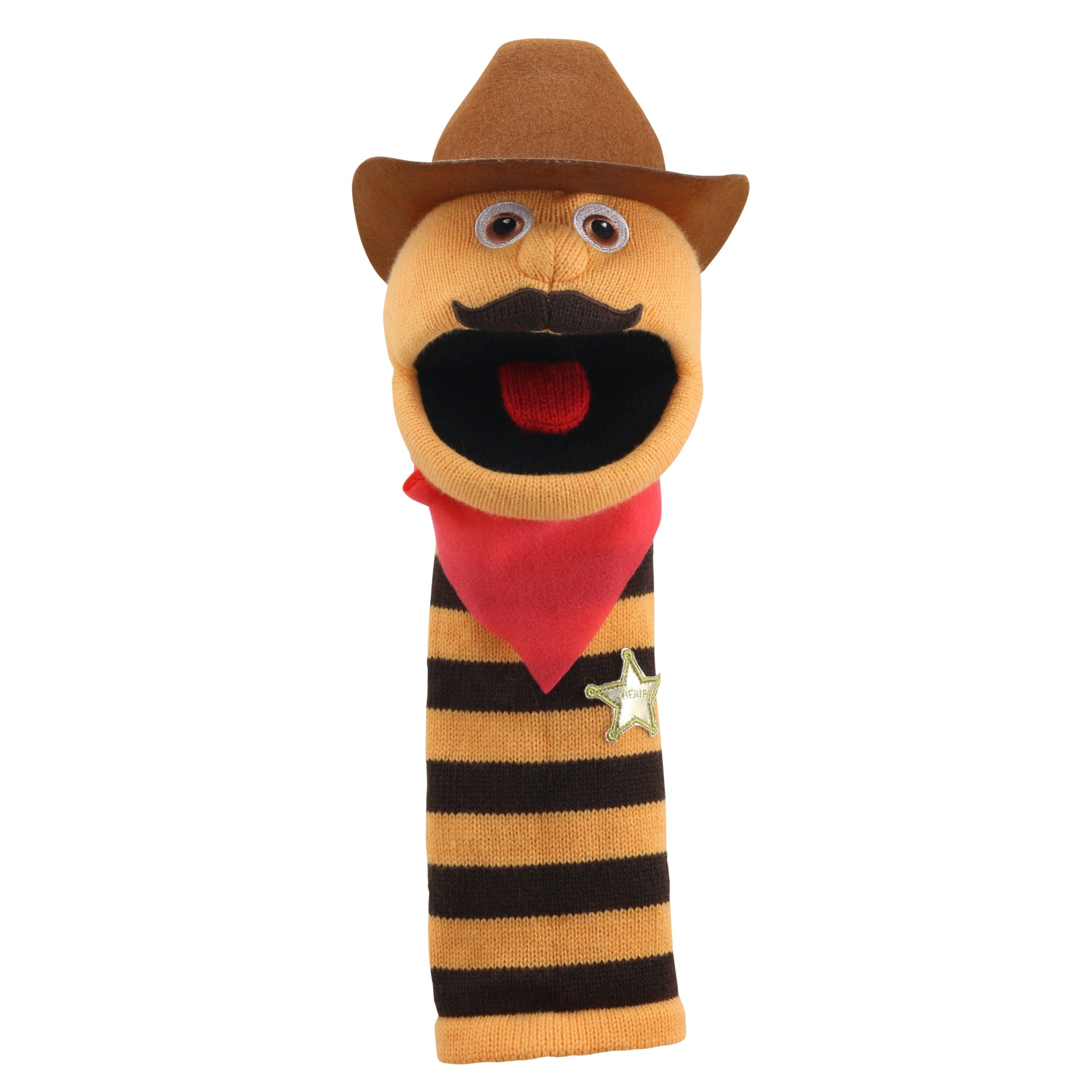 Sockette Puppet Cowboy