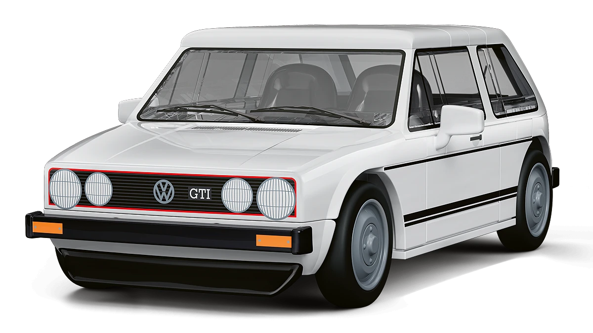 Cobi 24662 Volkswagen Golf GTI  Scale Set