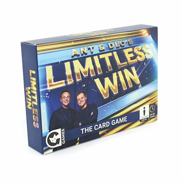 Ant & Decs Limitless Win Card Game