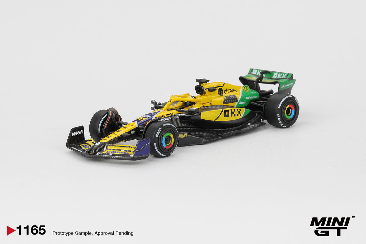 Mini GT McLaren MCL38 Oscar Piastri 2024 Monaco GP 1:64 Die Cast Model