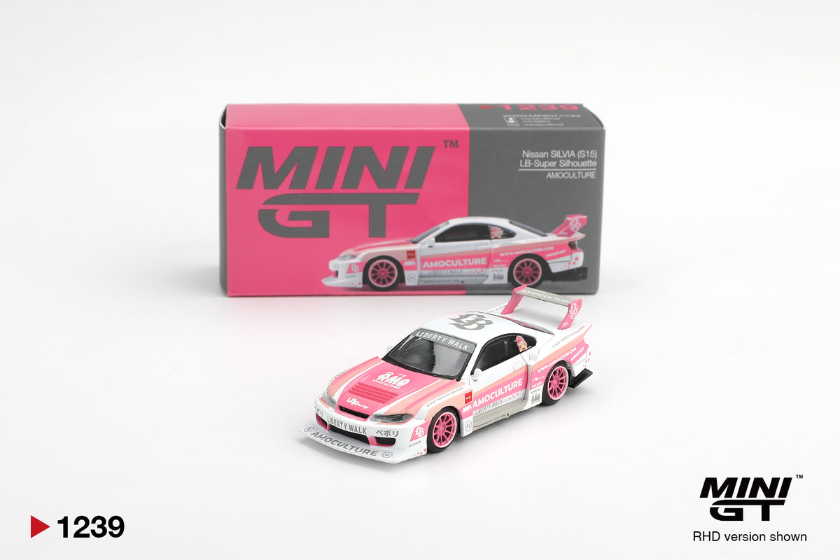 Mini GT Nissan Silvia S15 1:64 Die Cast