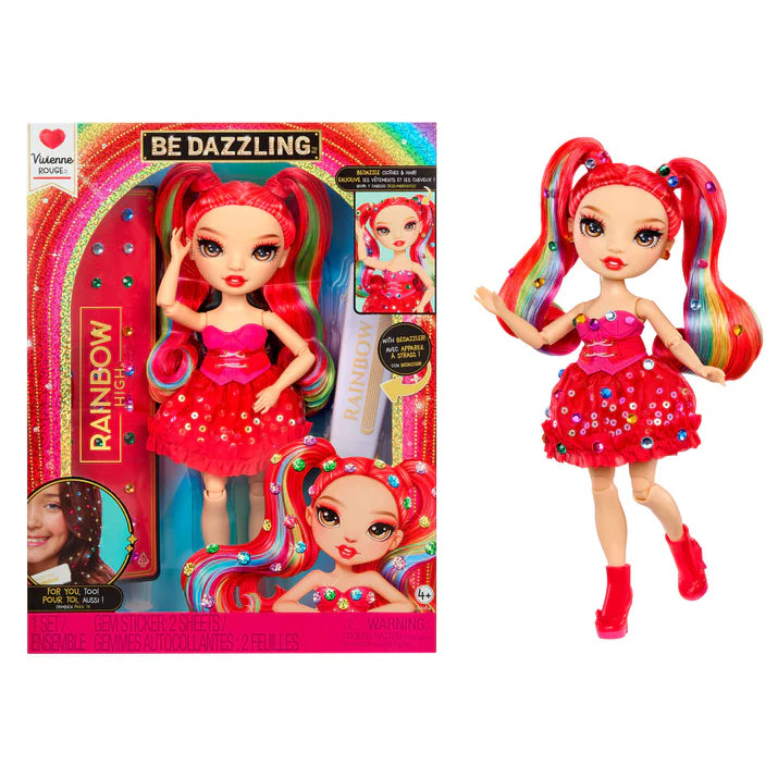 Rainbow High Doll Be Dazzling Vivienne Rouge