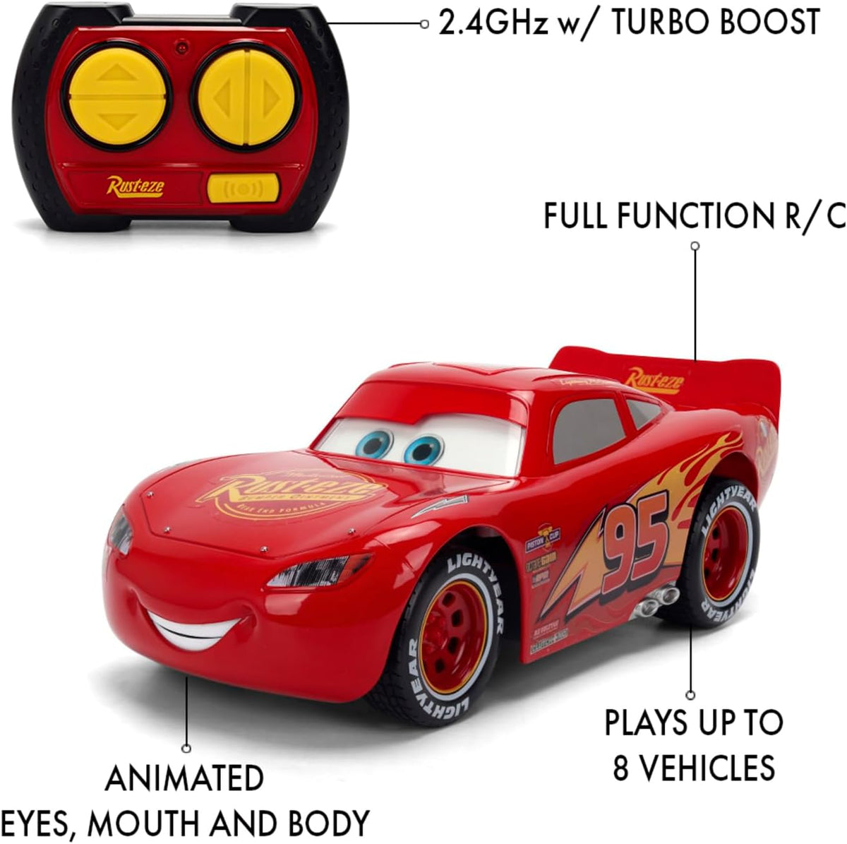 Disney Pixar Radio Controlled Lightning McQueen