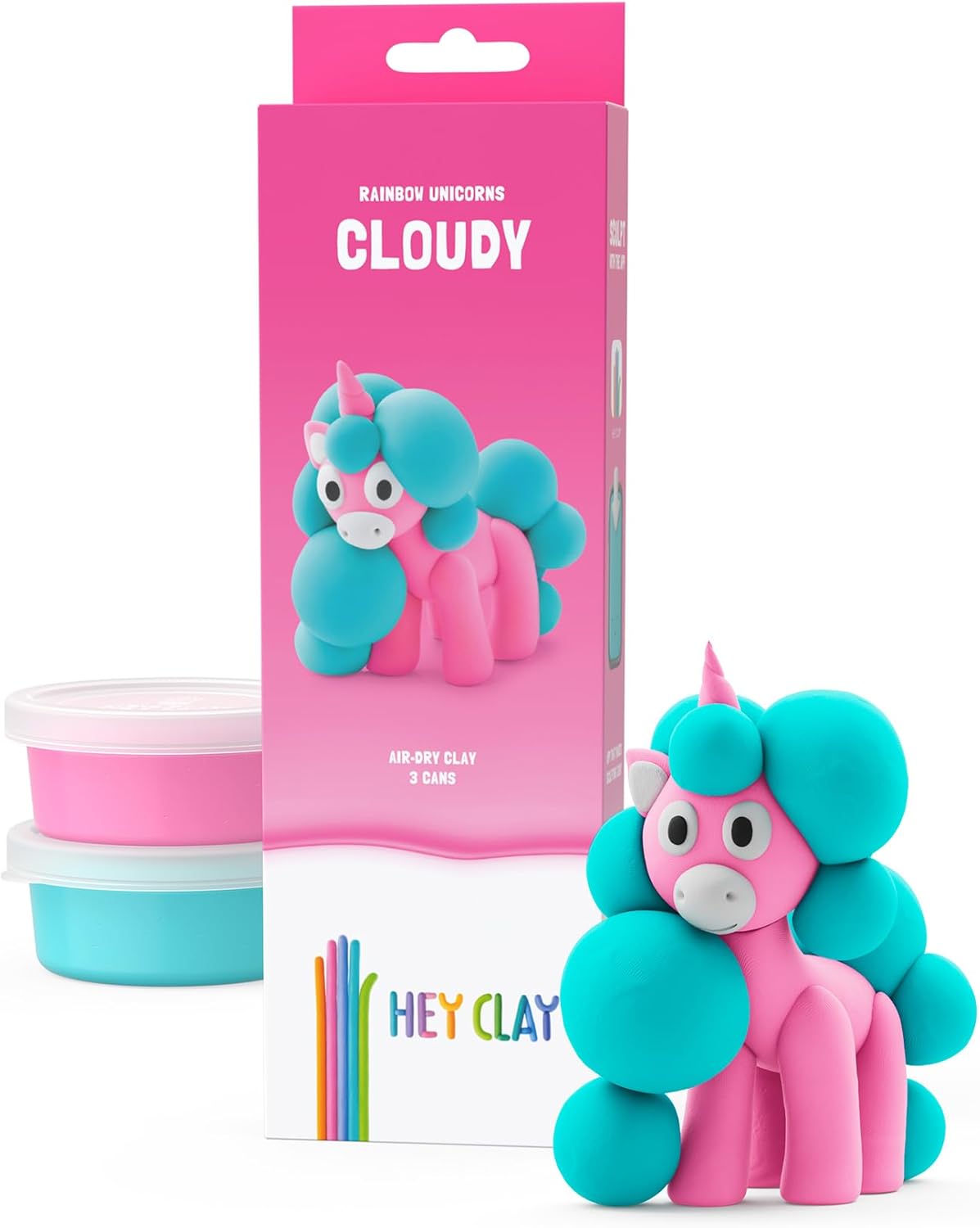 Hey Clay Unicorn Single Pack - Cloudy