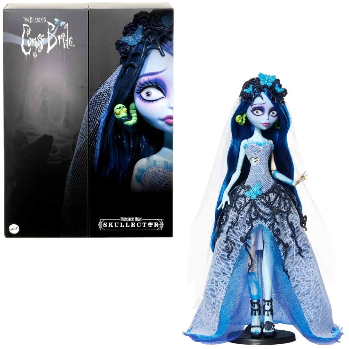 Monster High Skullector Emily The Corpse Bride doll