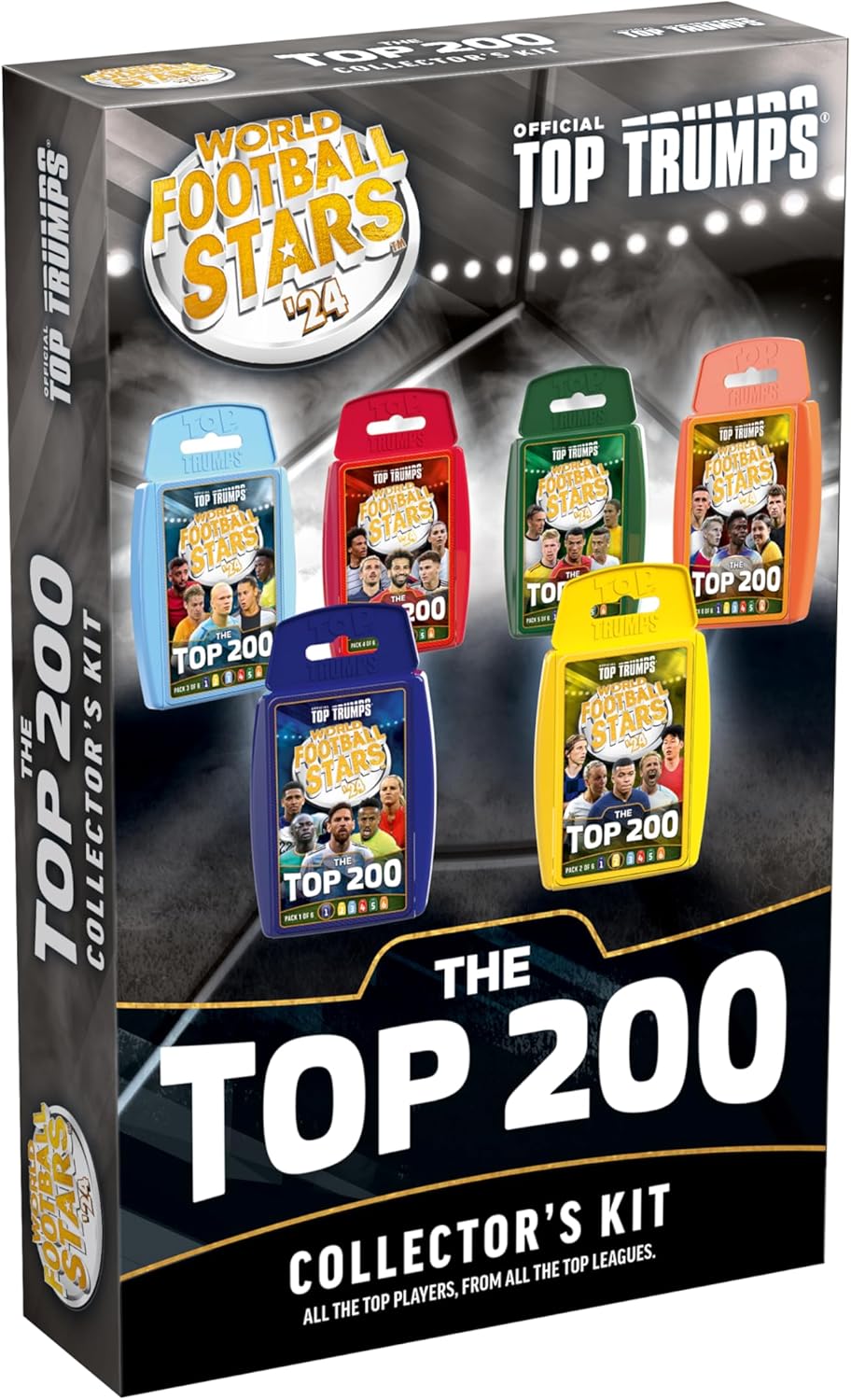 Top Trumps World Football Stars Collectors Kit