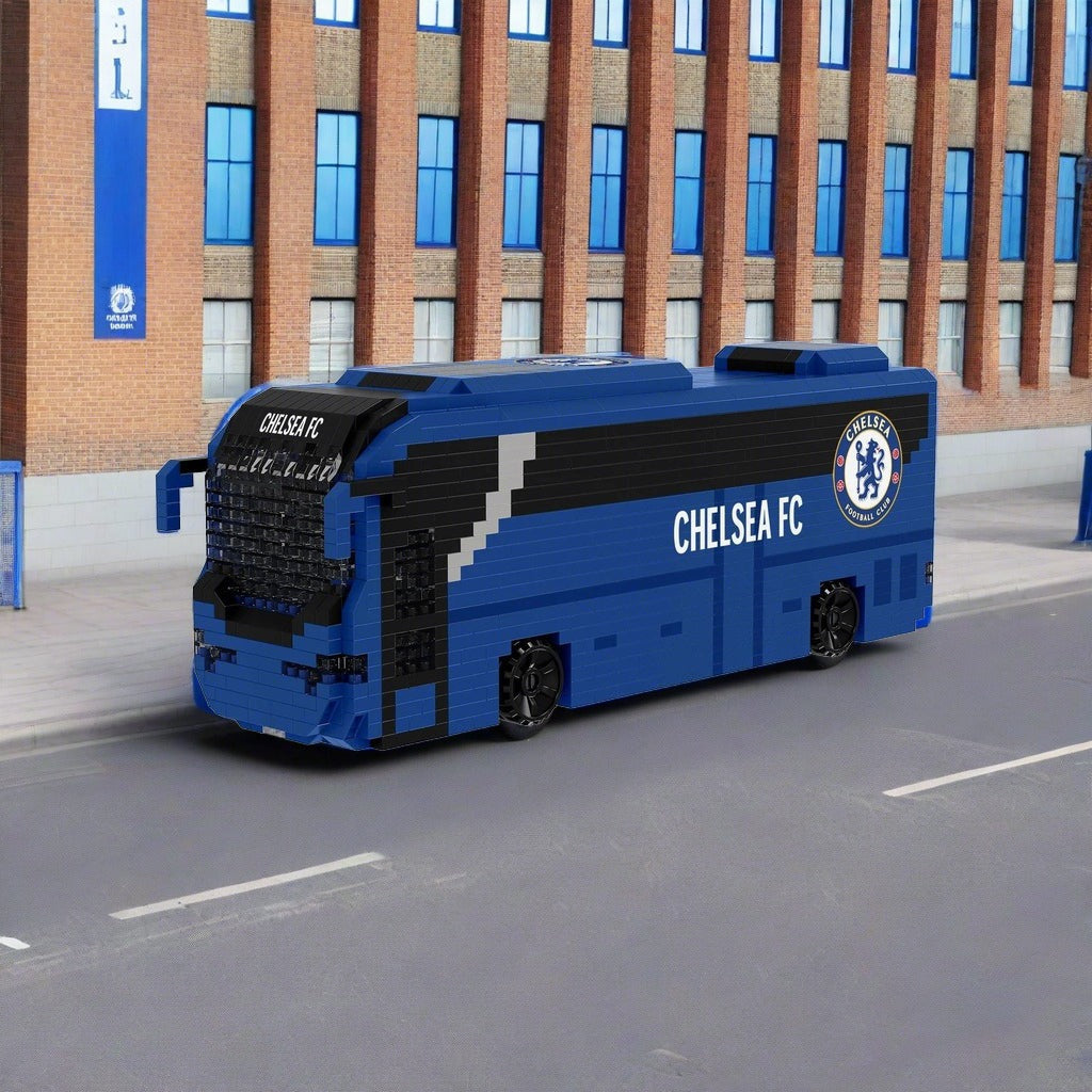 3D Chelsea Team Coach Construction Set