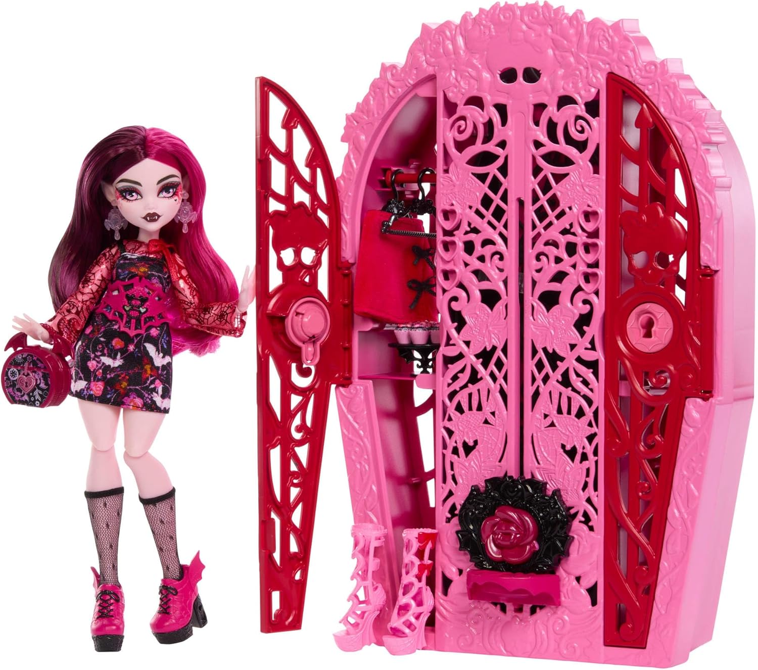 Monster High Skulltimate Secrets Garden Mysteries Playset, Draculaura