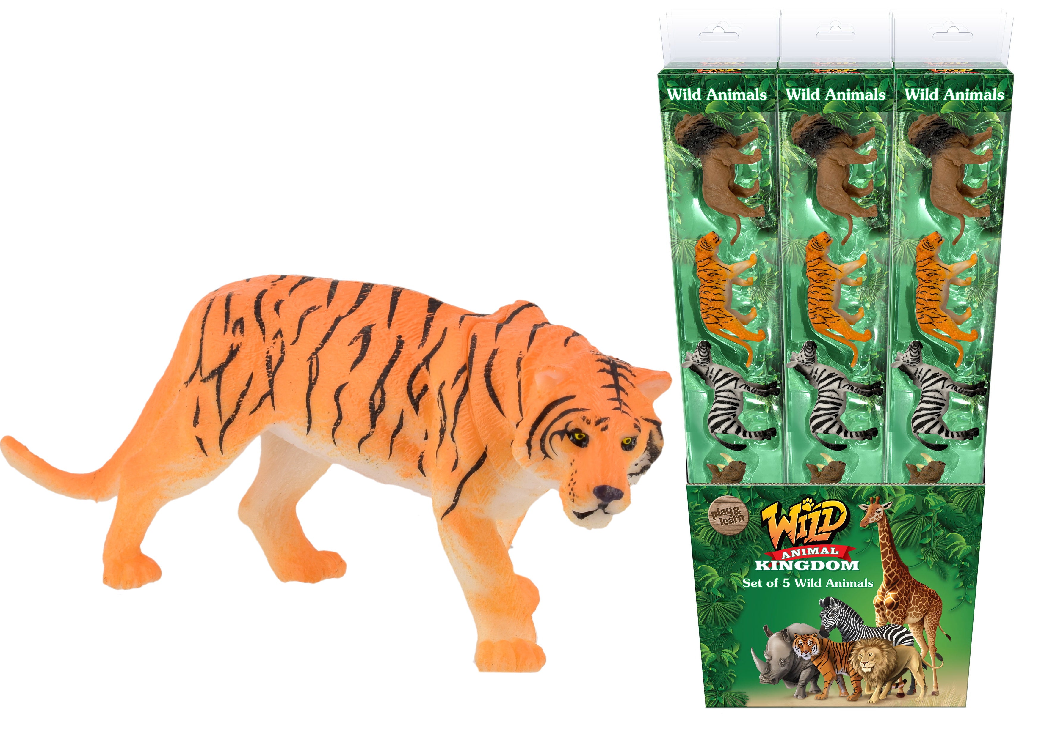 5 Piece Wild Animals Set