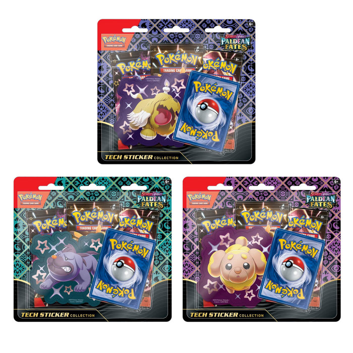 Pokemon TCG: Paldean Fates 3 Booster Pack Blister
