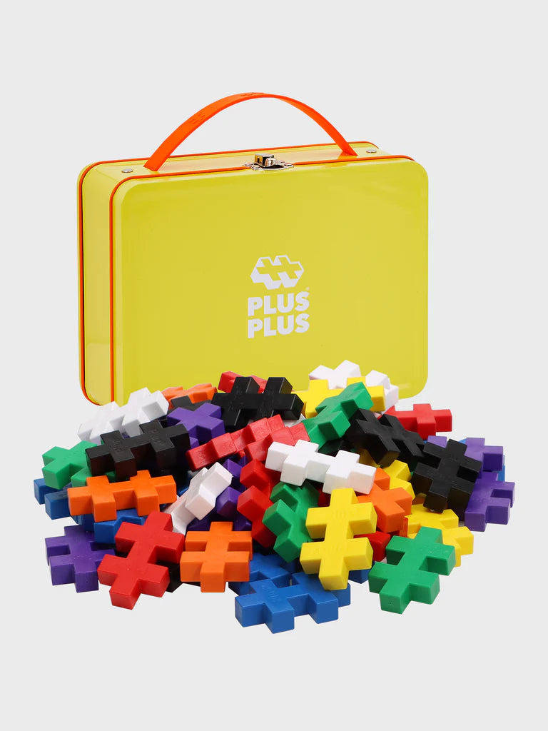 Plus-Plus BIG Suitcase Yellow - 70 pcs