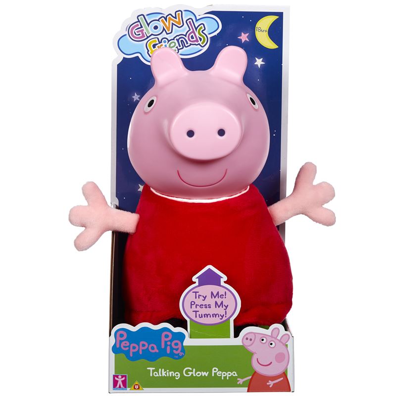 Talking Glow Peppa Pig Figure