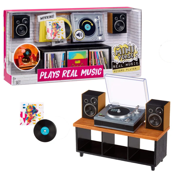 Miniverse-Real Music Vinyl Record Player
