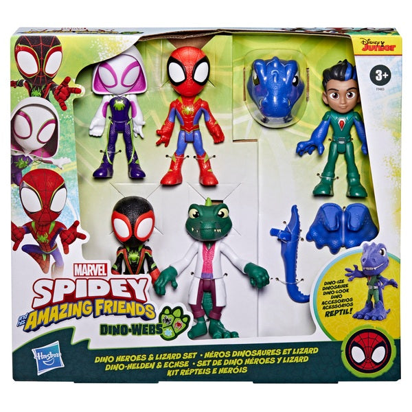 Spidey & his Amazing Friends Dinoweb Heroes and Lizard Set