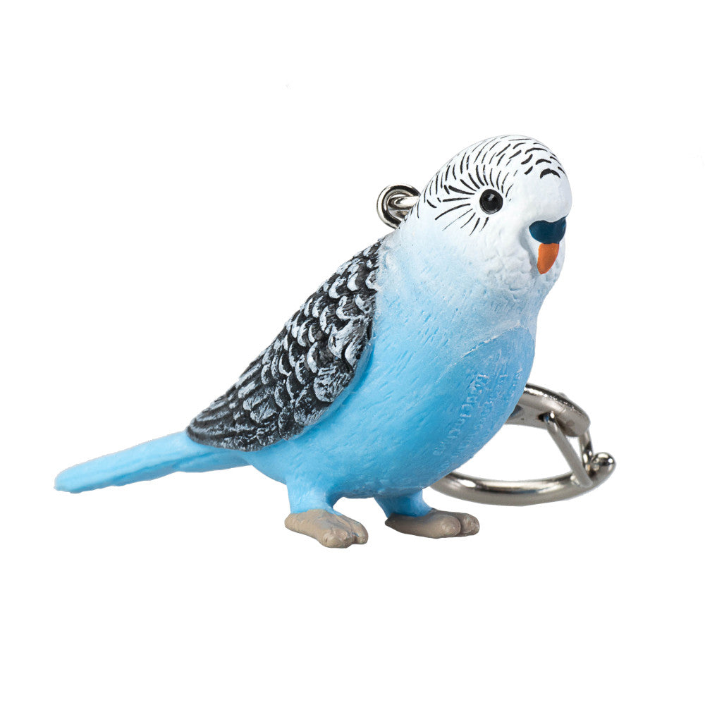 MOJO - Budgerigar Blue Keychain