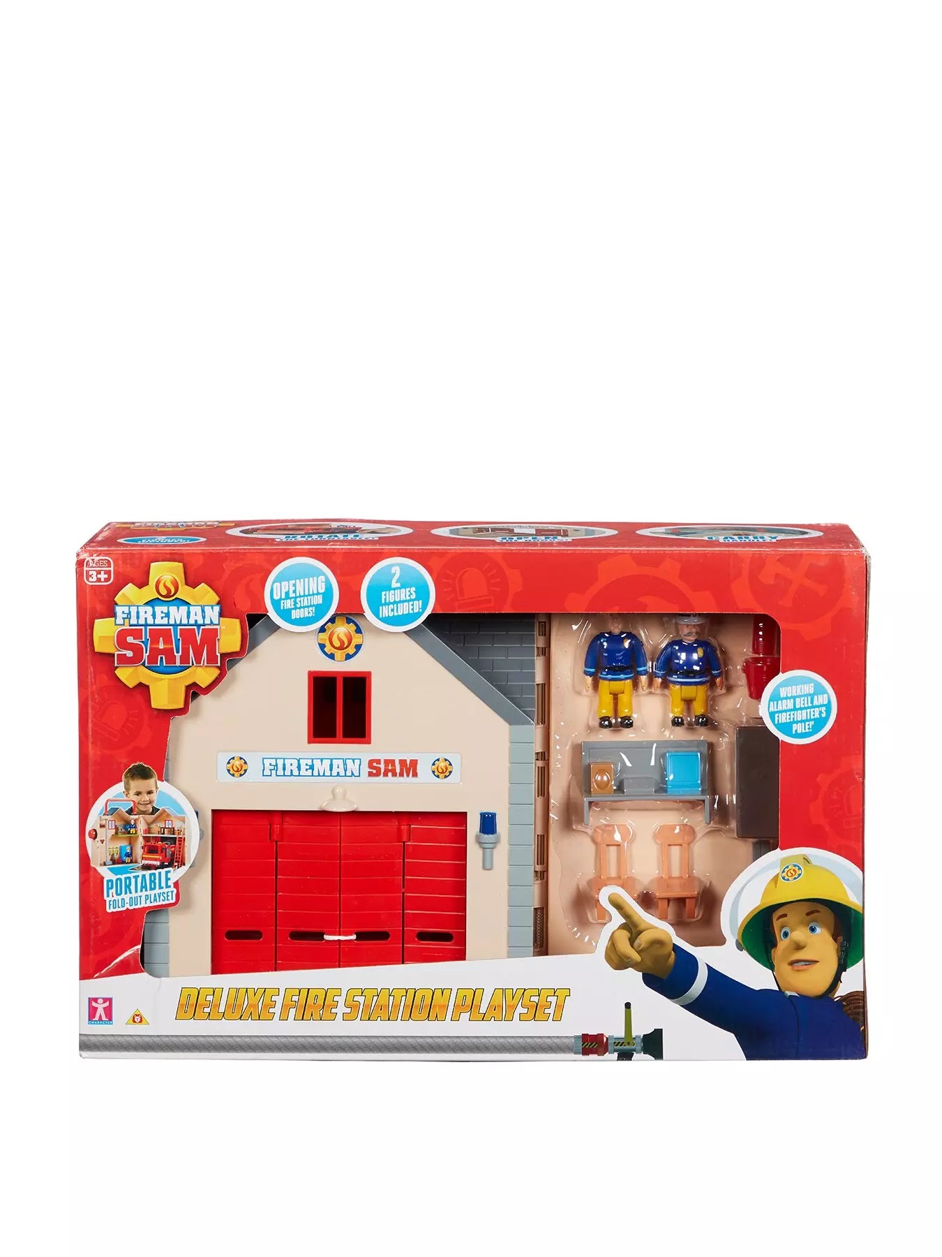 Fireman Sam Deluxe Firestation Playset