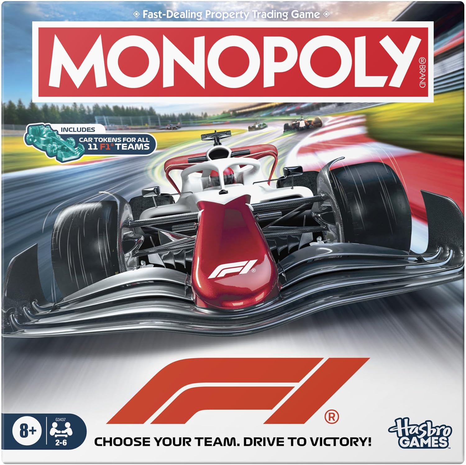Monopoly Forumla 1 Edition Board Game