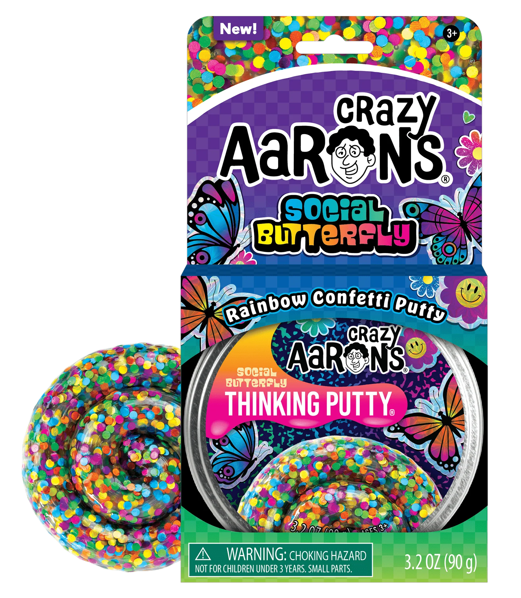 Crazy Aarons Trendsetters Social Butterfly Putty