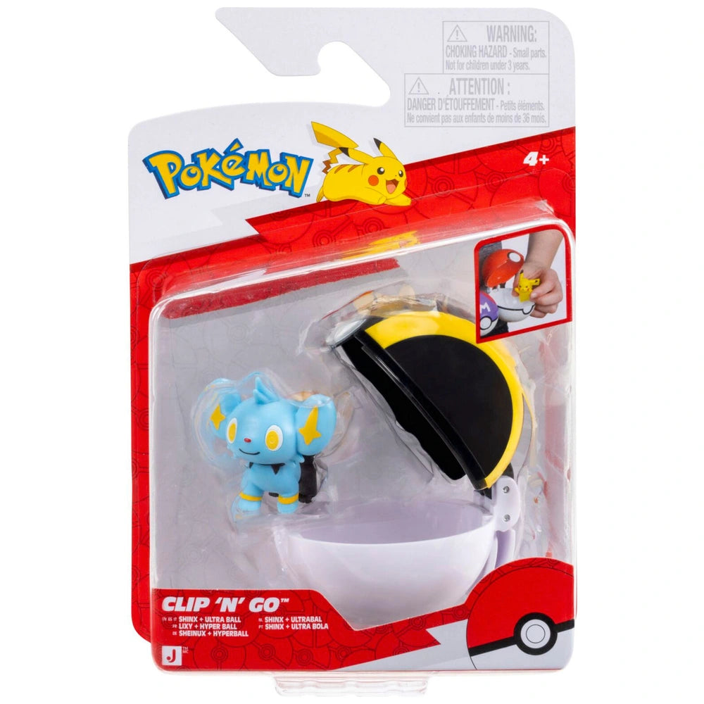 Pokemon Clip N Go Shinx & Ultraball