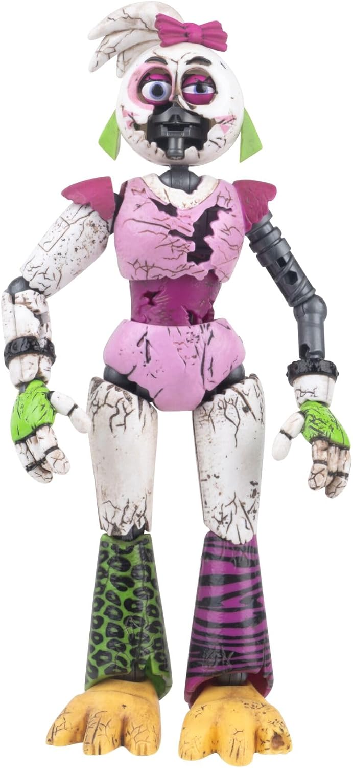 Five Nights at Freddys Endo-Series Glamrock Chica &amp; Shattered Glamrock Chica