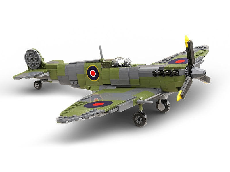 Build Army Submarine Spitfire Mk Vb 500 pieces