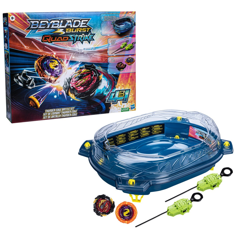 Beyblade Burst Quad Strike Thunder Edge Battle Set