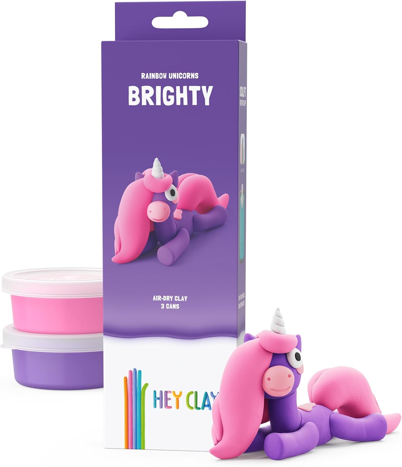 Hey Clay Unicorn Single Pack - Brighty