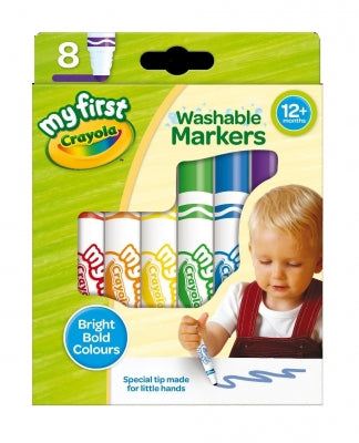 Crayola 8 My First Crayola Jumbo Markers 8 Pk