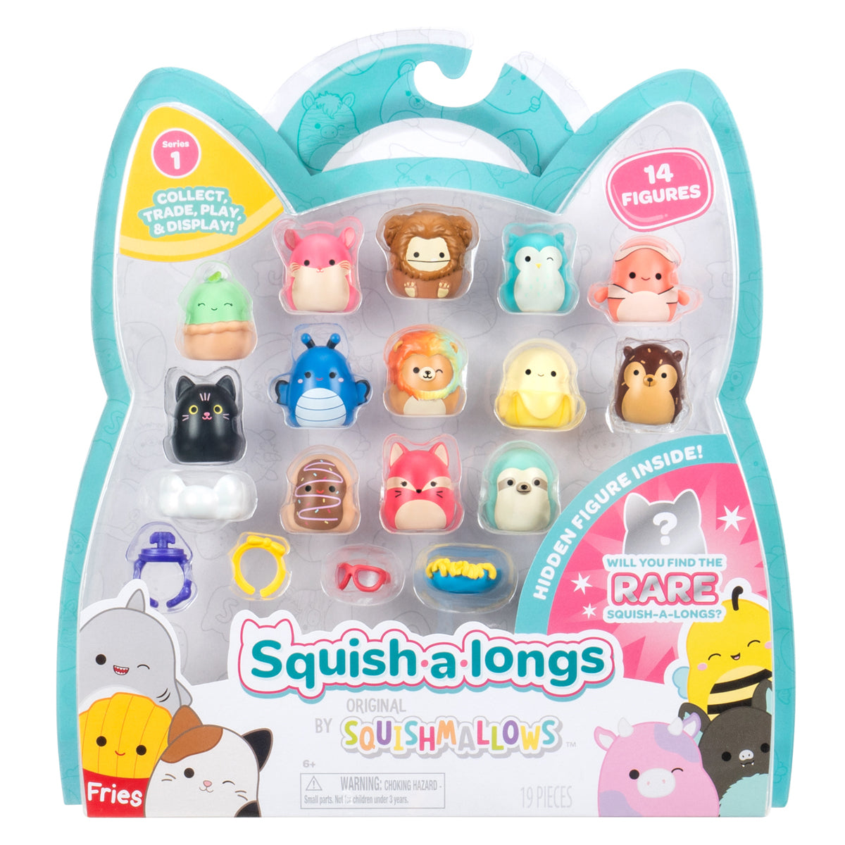 Squish-A-Longs by Original Squishmallows Series 1 Figure 14 Pack Assortment