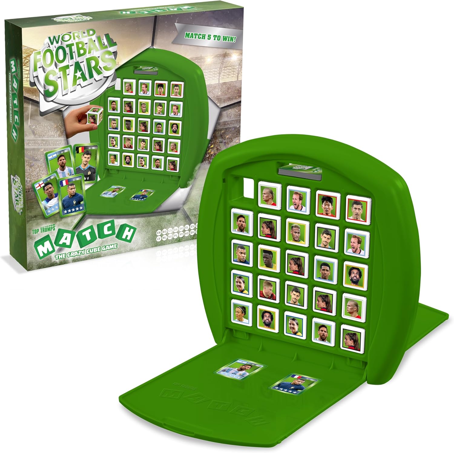World Football Stars Top Trumps Match Game