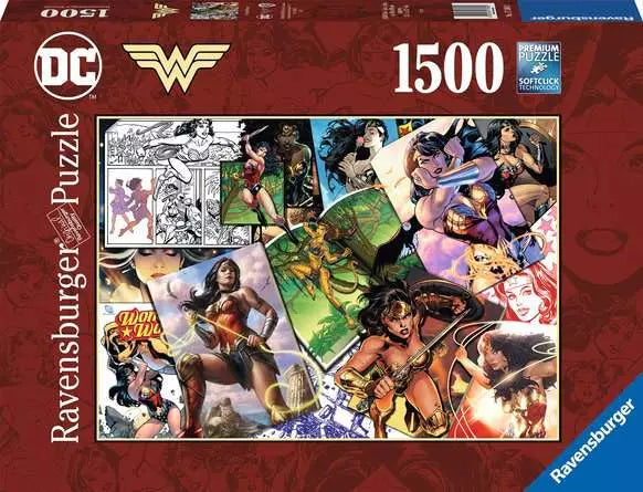Wonder Woman 1500 Piece Jigsaw