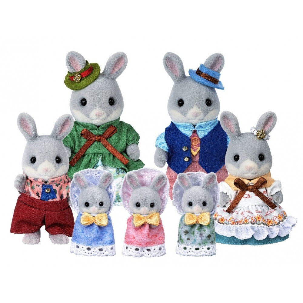 Sylvanian Cottontail Rabbit Family Celebrity Set