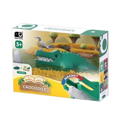 Halftoys Picture book - Crocodile