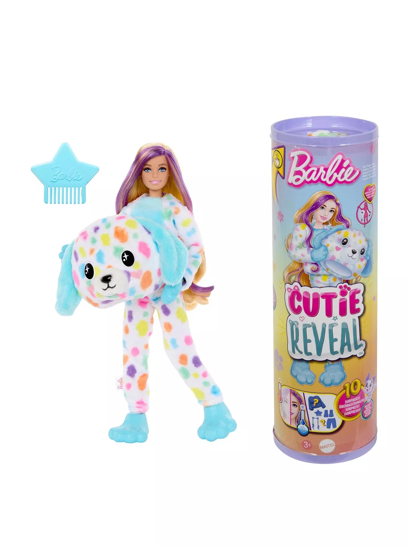 Barbie Cutie Reveal Doll Dalmatian Costume