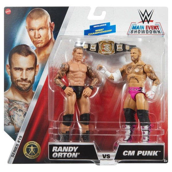 WWE Main Event Showdown Randy Orton VS CM Punk