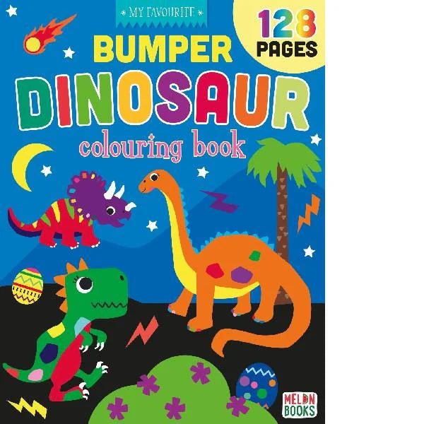 My Favourite Bumper Dinosaur Colouring Book