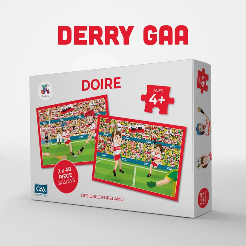 Derry Gaelic Games Jigsaw Puzzle 2x48 Piece