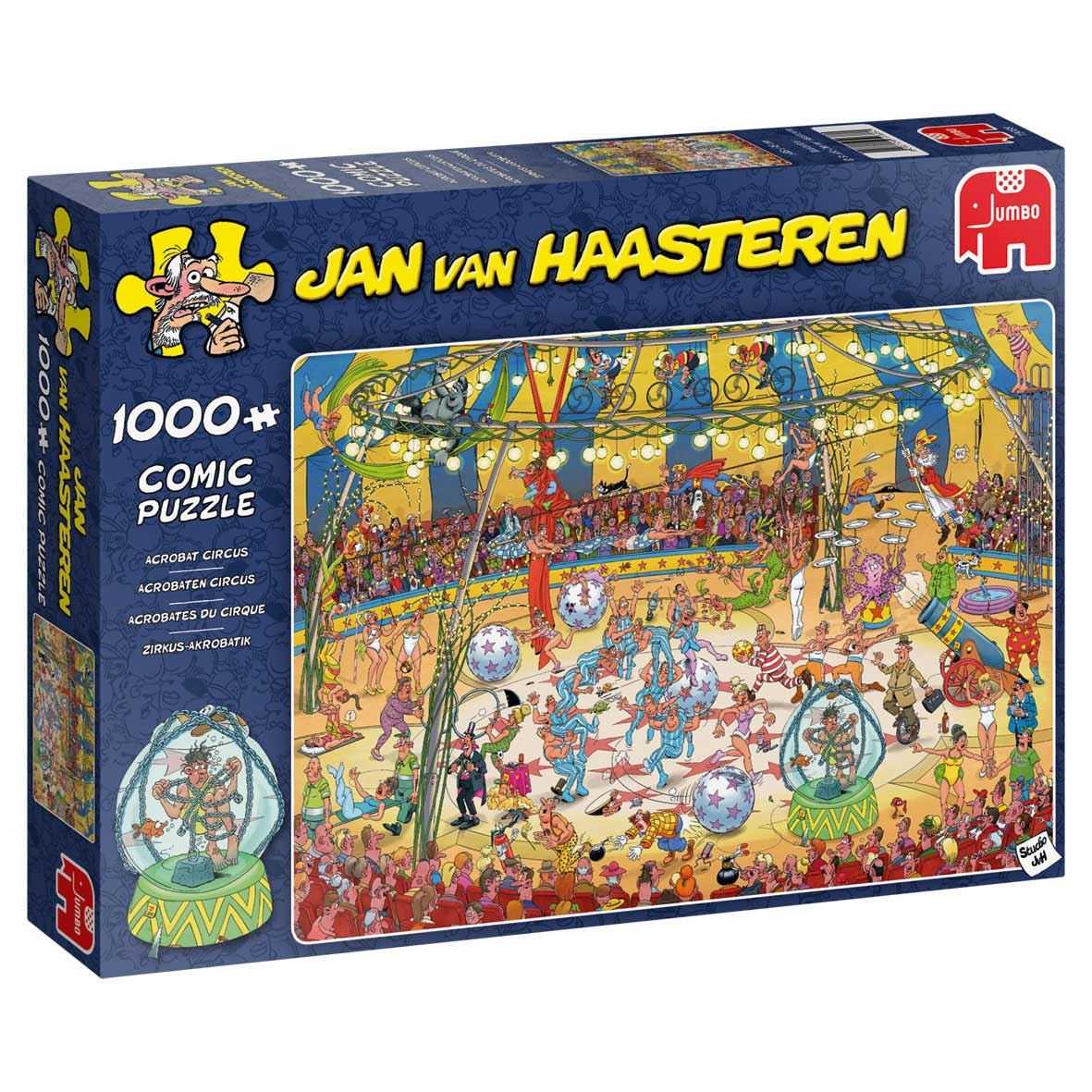 Jan Van Haasteren Acrobat Circus