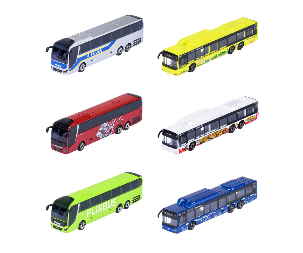 Majorette MAN City Bus Assorted