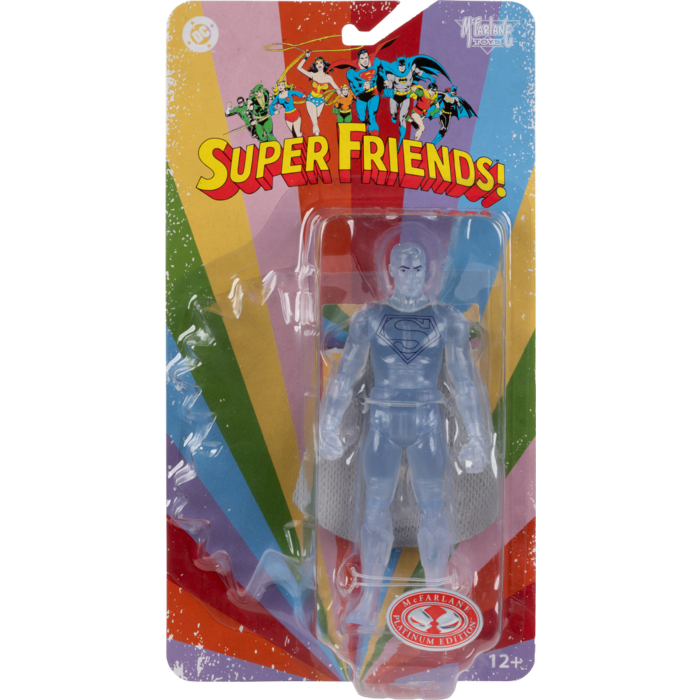 McFarlane Super-Friends Clear Superman Figure
