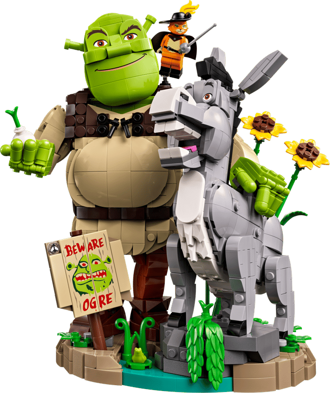 Lego 72423 Shrek Donkey & Puss in Boots Set