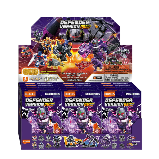 Blokees Transformers Defender Version 06 Brutal Fang