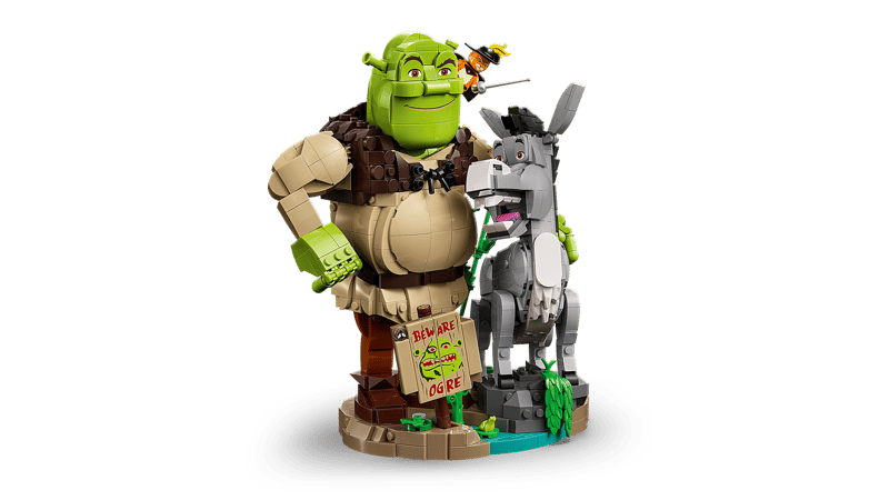Lego 72423 Shrek Donkey & Puss in Boots Set