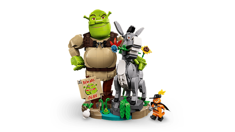Lego 72423 Shrek Donkey & Puss in Boots Set