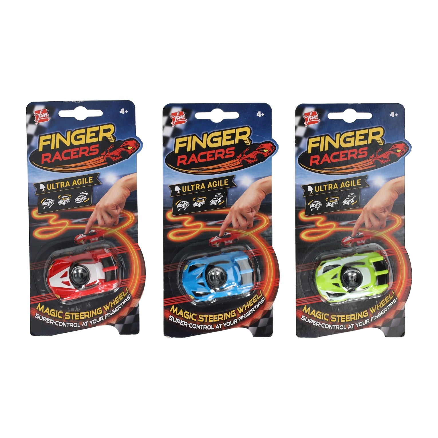 Finger Racers Spinning Cars Assortment