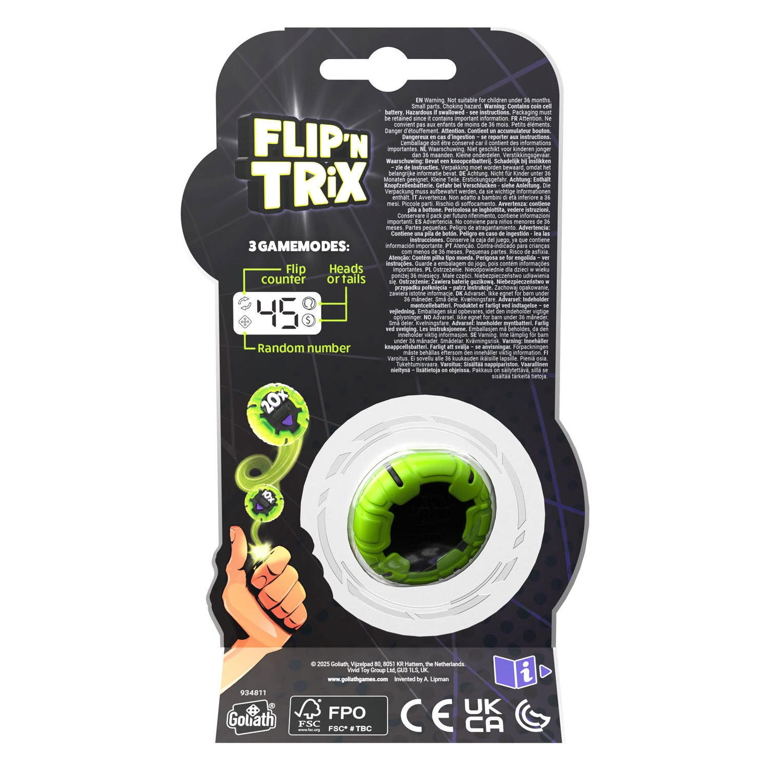 Flip N Trix Digital Coin Challenge Game