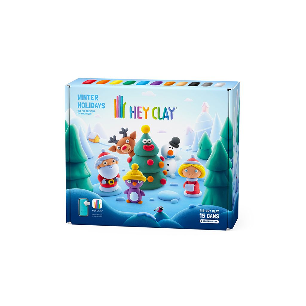 Hey Clay Winter Holidays 15 Can Set (Toymaster Exclusive)