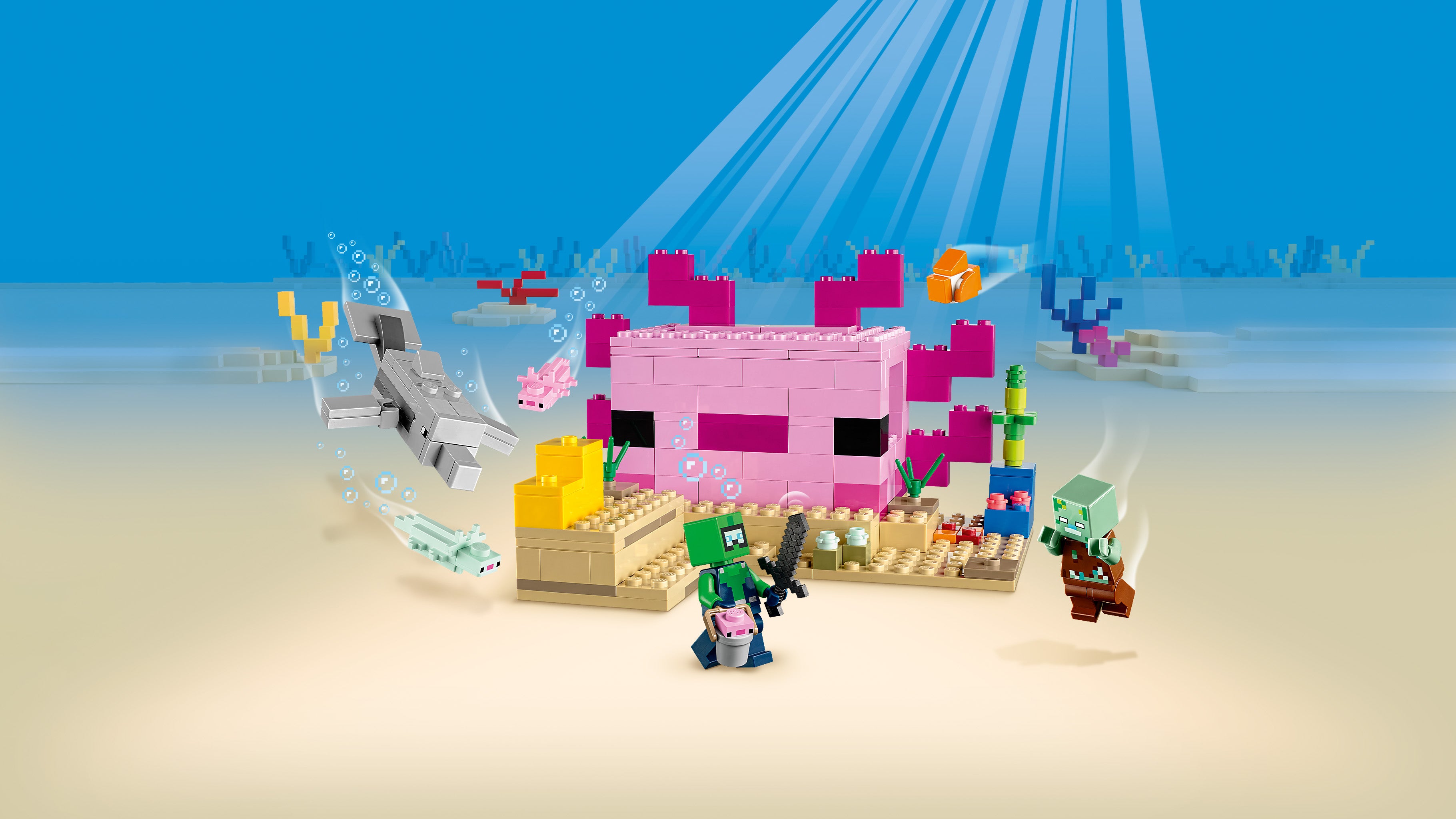 Lego 21247 The Axolotl House